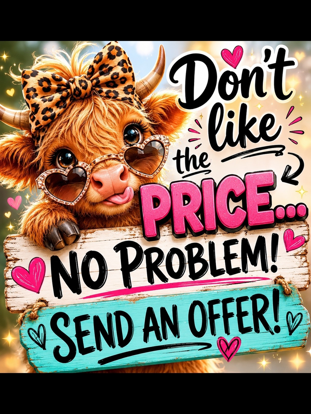 Don't Like The Price? Send An Offer!